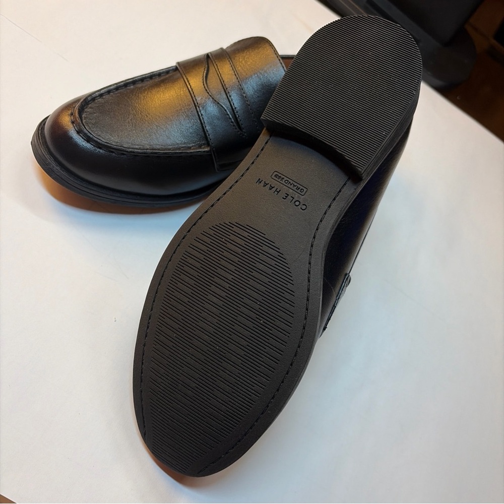 Cole Haan Shoes Womens Size 5B (L23) Black Stassi Penny Loafer LeatherW28188 - Picture 13 of 14